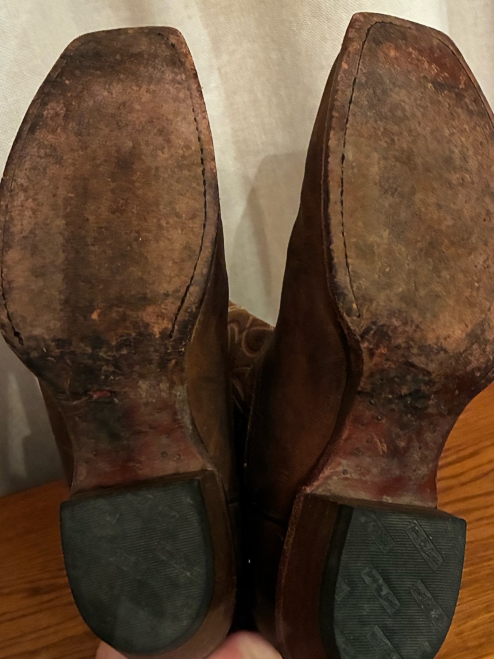 Tony Lama Women's Vaquero Western Boots - Brown Size 7.5 - Picture 5 of 7